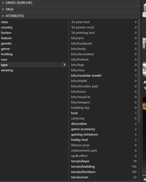 Full set of tags and attributes Full set of tags and attributes